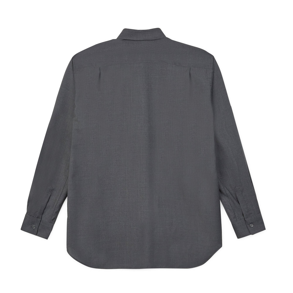 CDG SHIRT FOREVER Men's Wool Shirt ¨C Classic Fit ¨C Light Gray