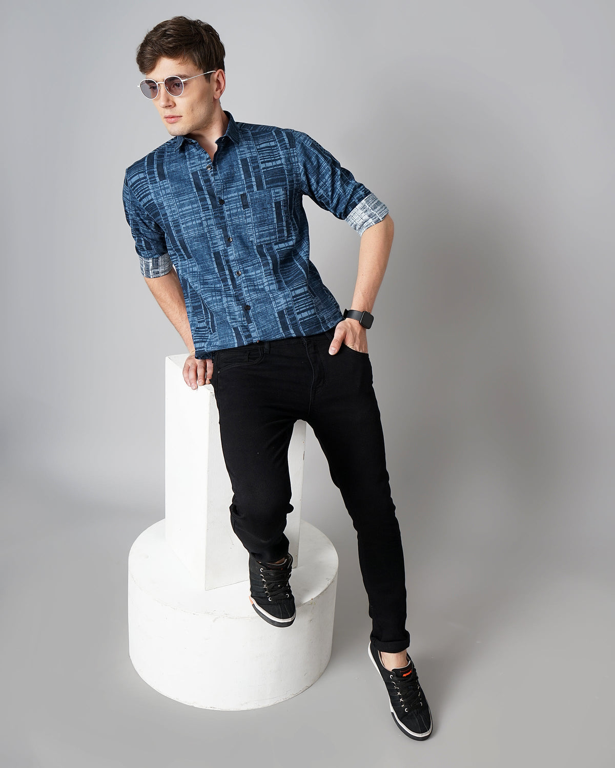 Murk Navy Shirt