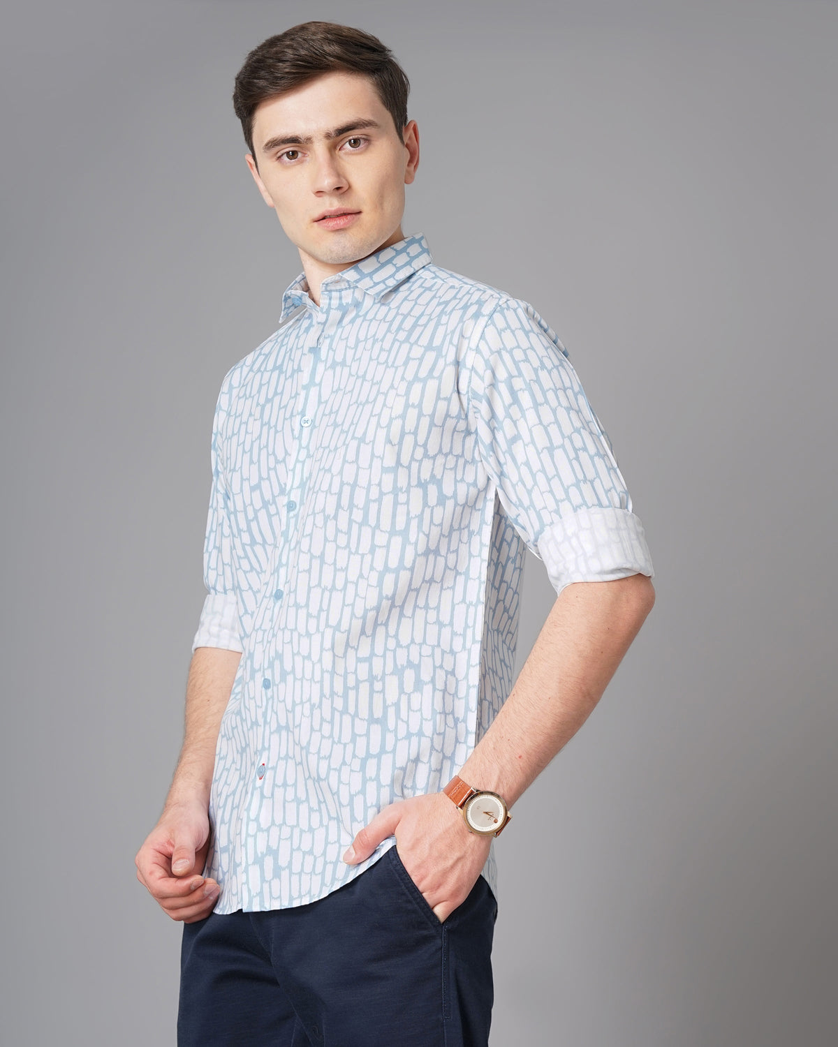 Milano Blue Shirt