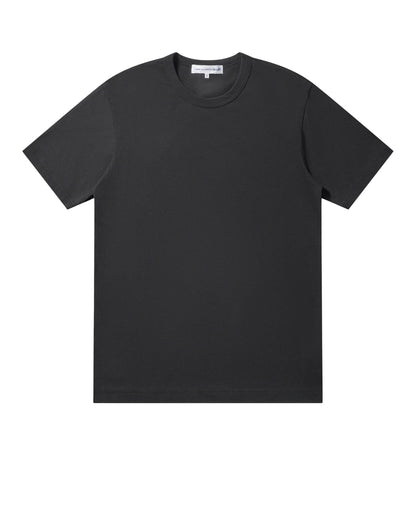 CDG SHIRT Logo T-shirt ¨C Black ¨C Blue printed detail